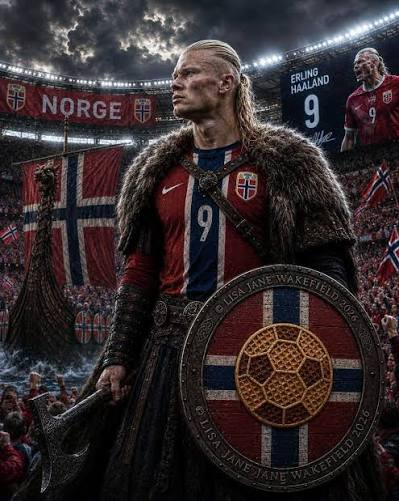 Viking Haaland meme 5